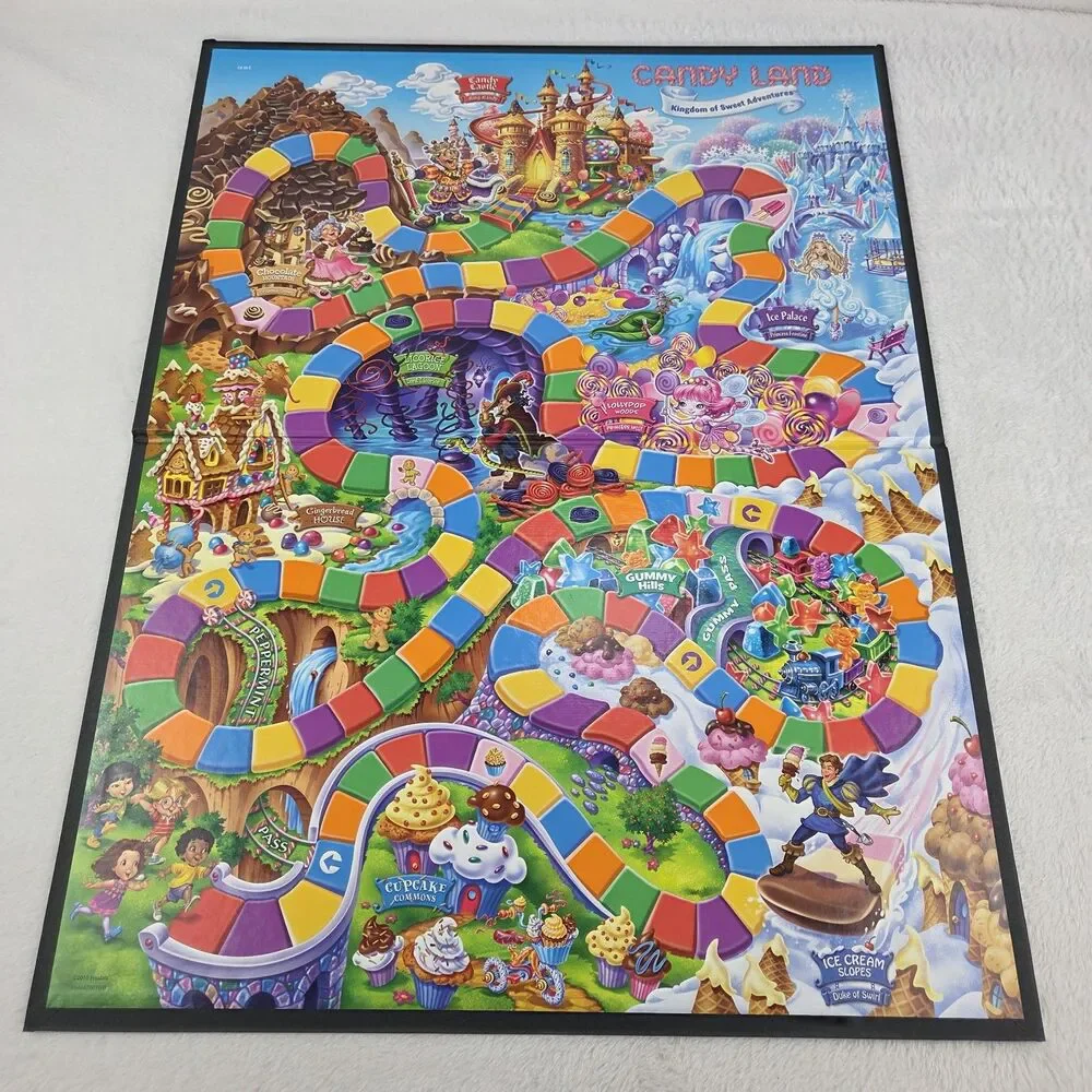 Candy Land Kingdom Of Sweet Adventures Board Game 2010 Complete‎